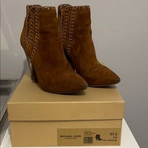 Michael Kors Collection Channing Suede Booties